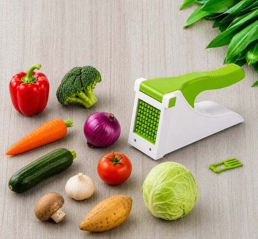 Manual Vegetable Chopper & French Fries Cutter | Multipurpose Potato Cutter & Veg Slicer | Kitchen Gadget Tool